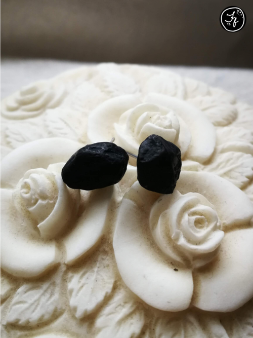 Black Tourmaline Earrings